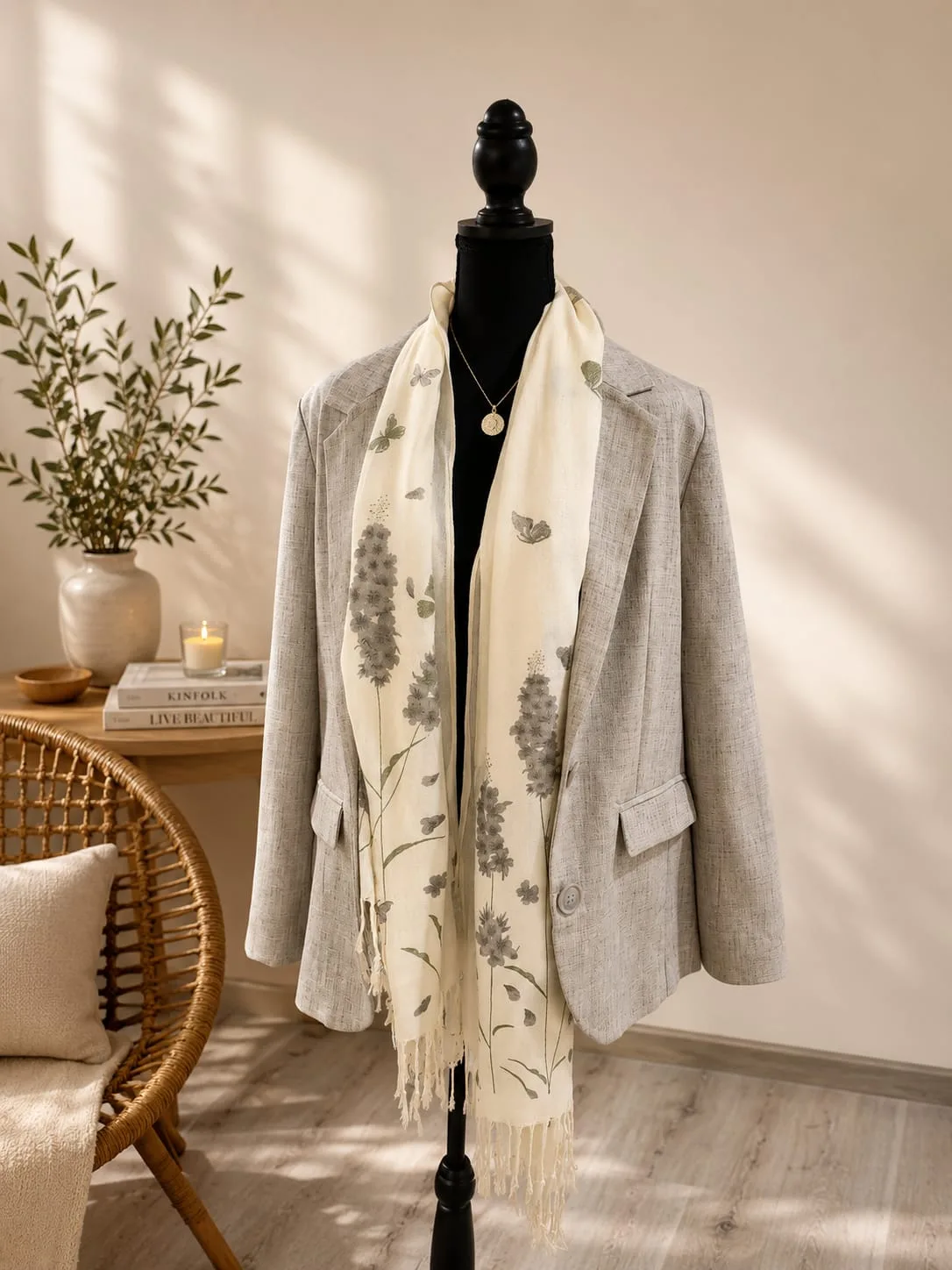 Blazer gris ejecutivo — foto 4