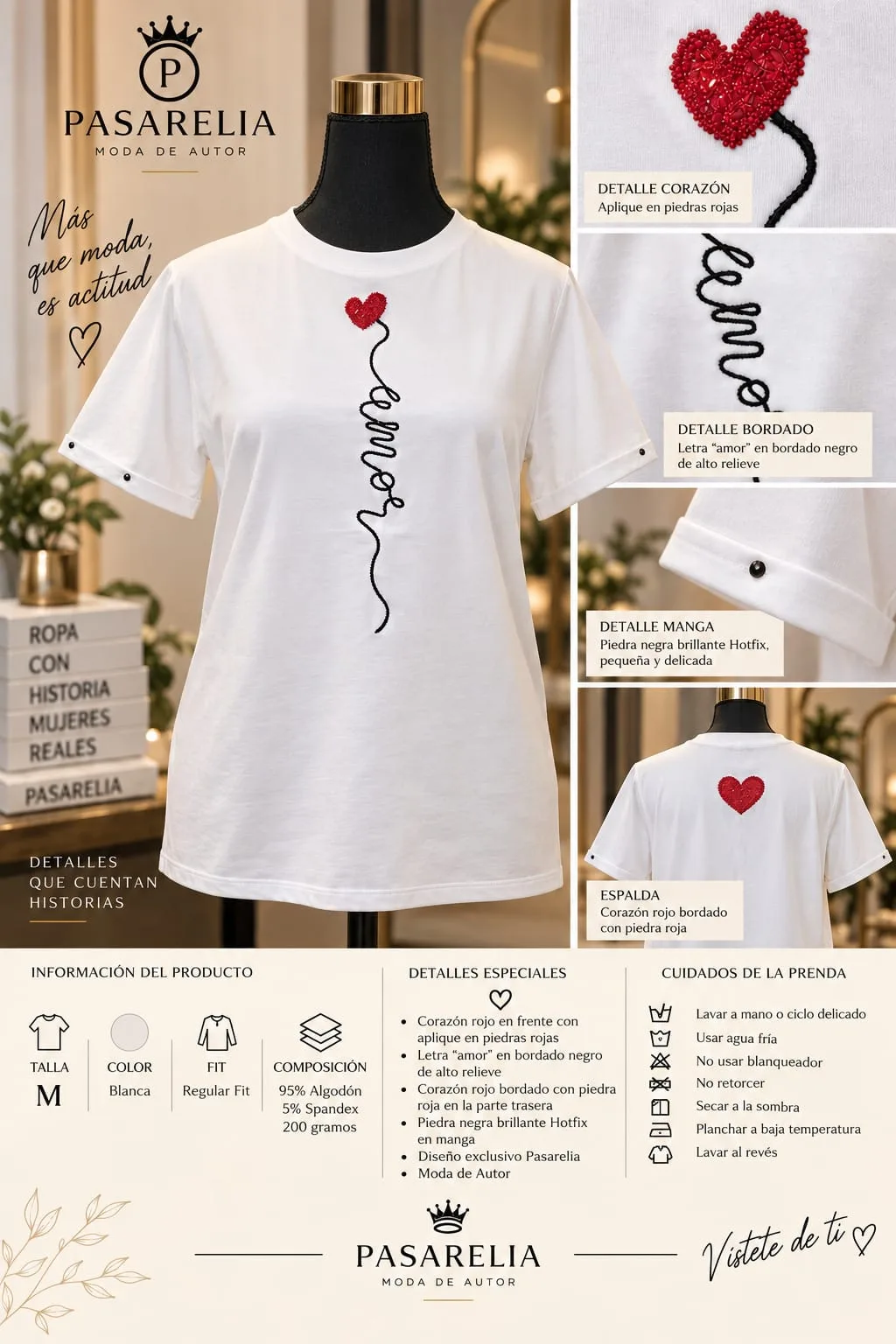 Camiseta Amor — foto 5