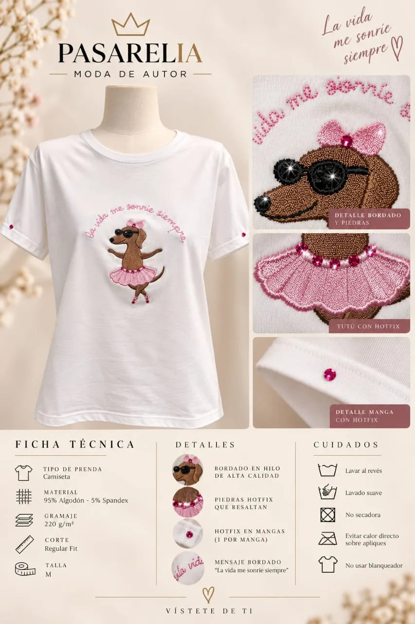 Camiseta Bailarina — foto 4