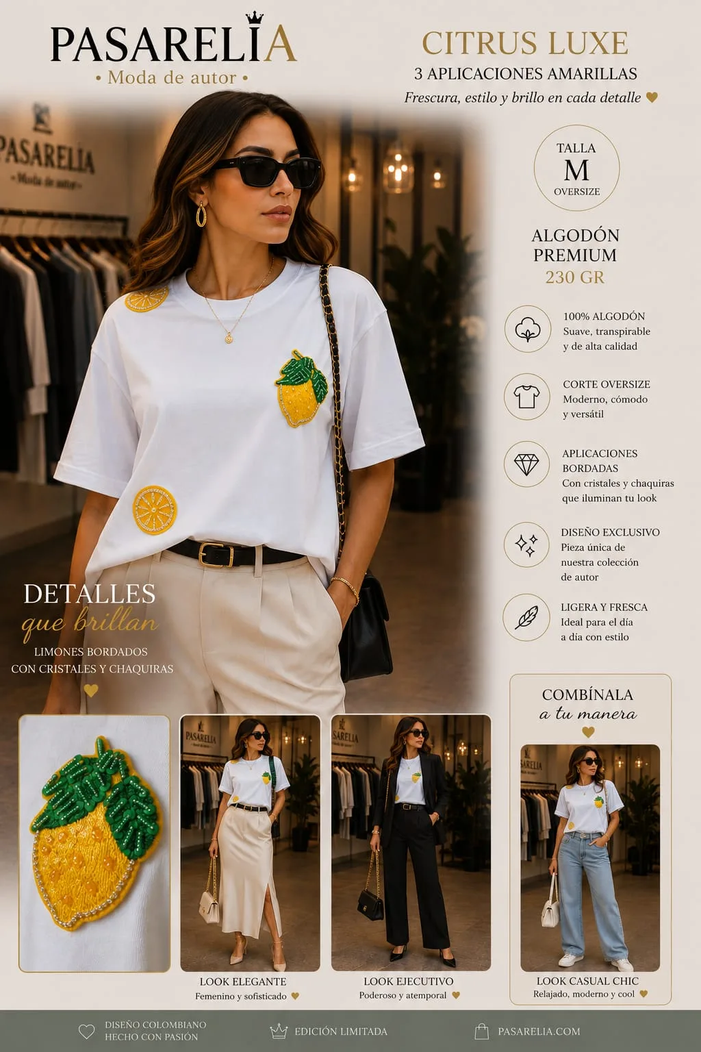 Camiseta Citrus Luxe — foto 2
