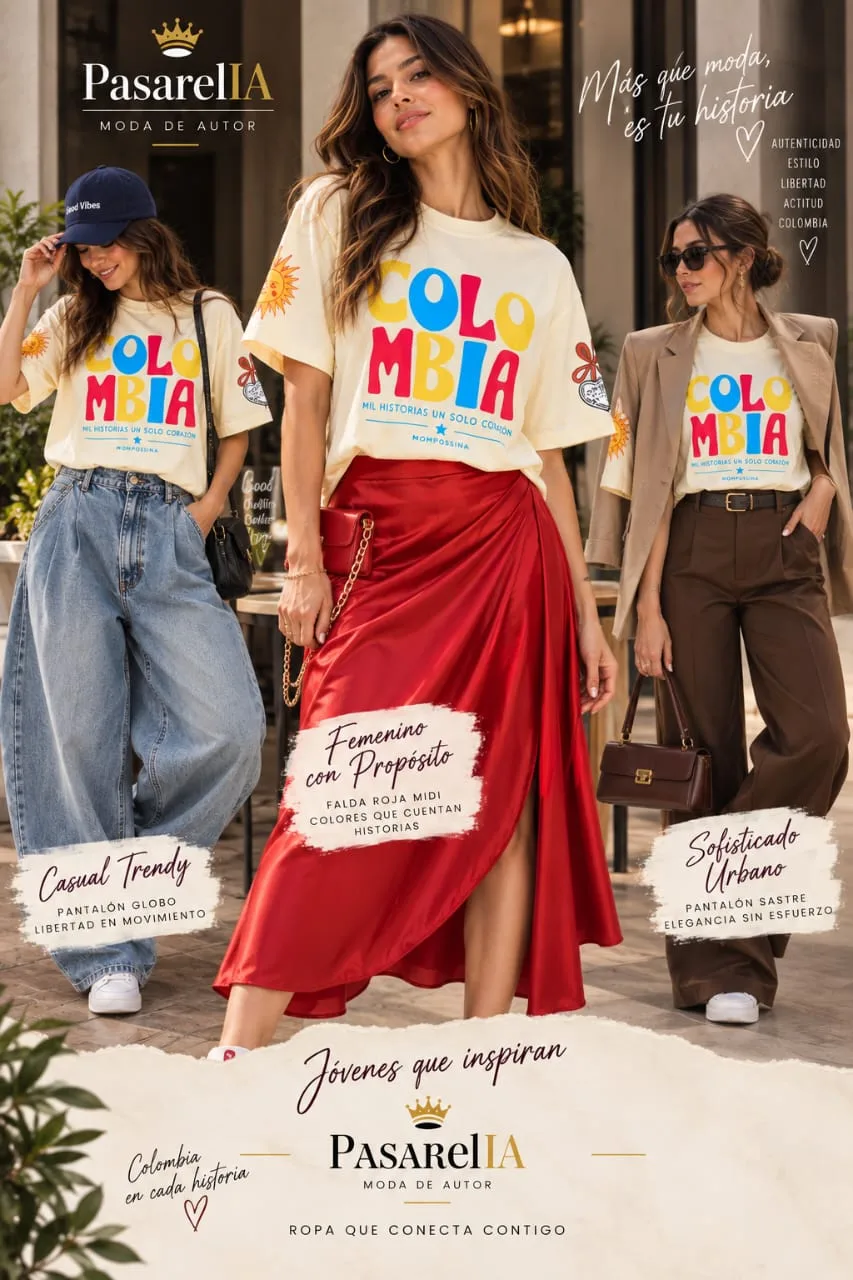Camiseta Colombia vainilla — foto 4