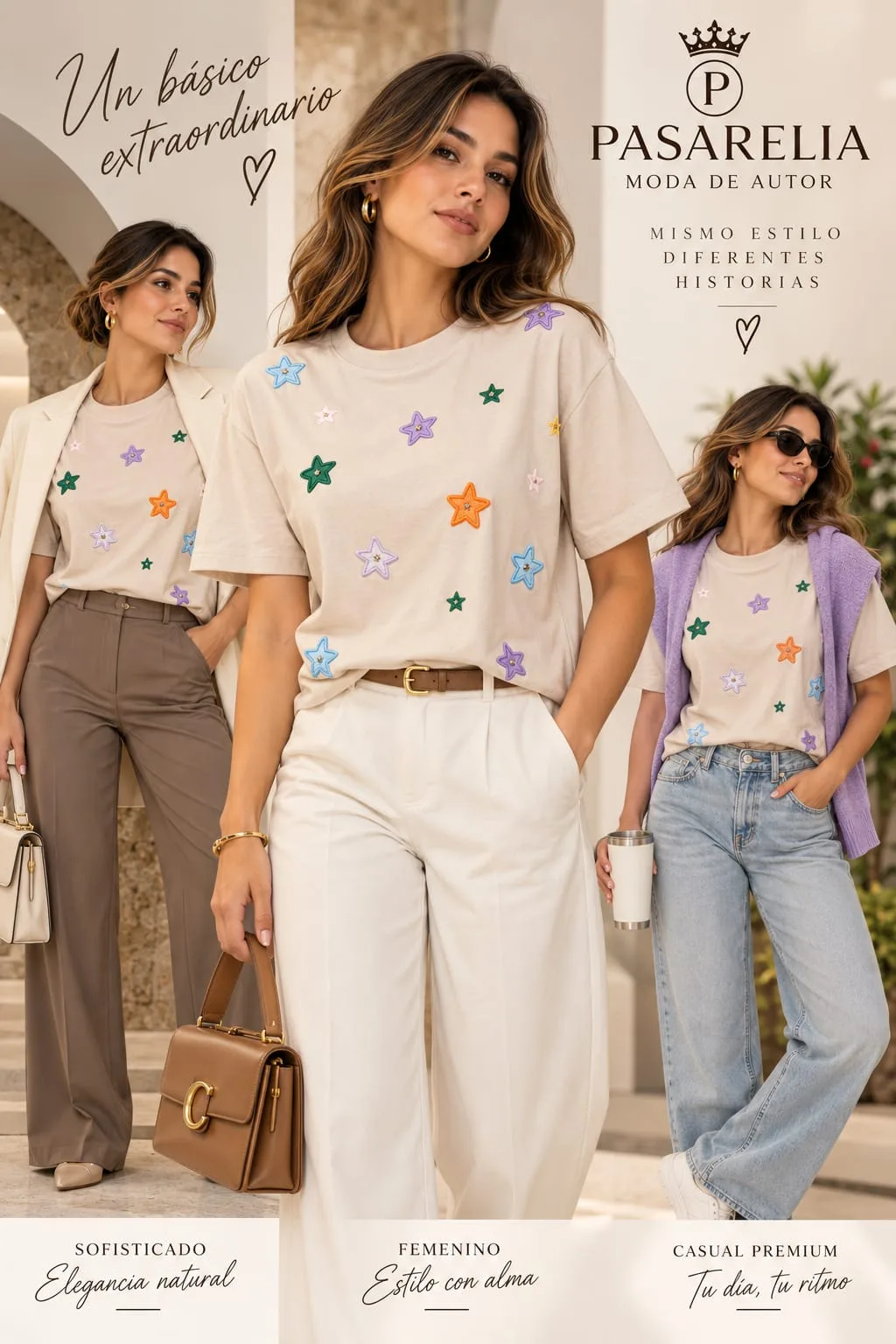 Camiseta de estrellas - naciste para brillar — foto 2