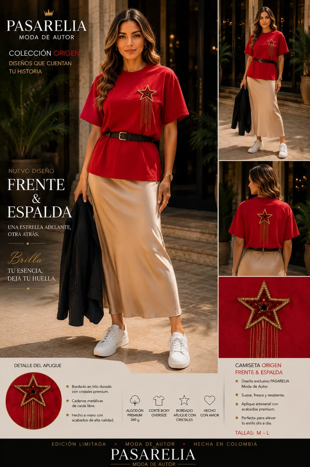 Camiseta estrella roja — foto 4