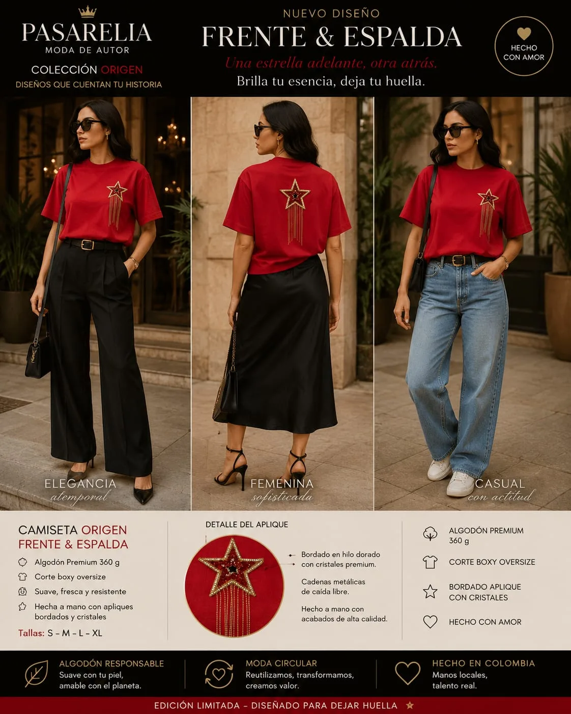Camiseta estrella roja — foto 2