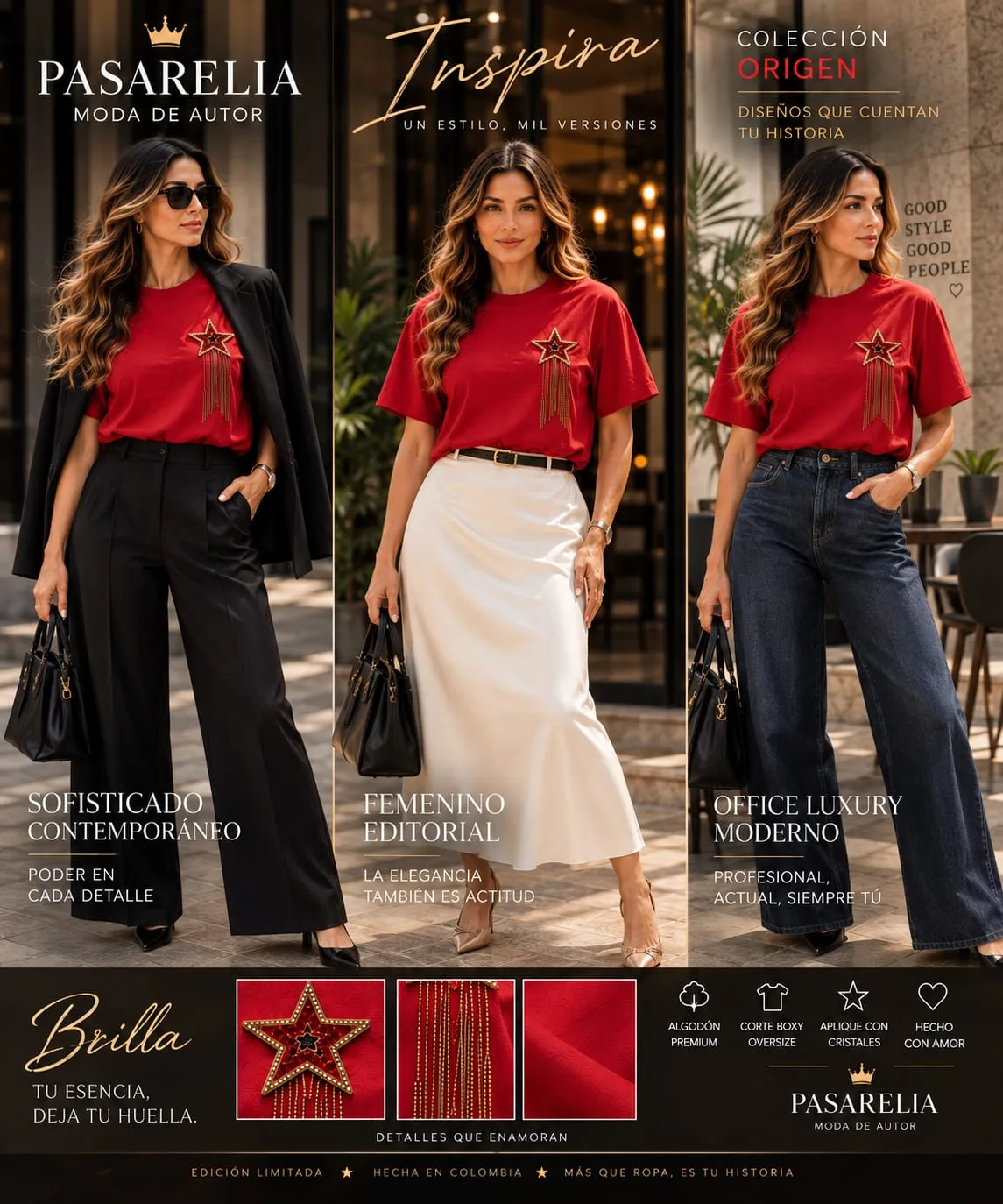 Camiseta estrella roja — foto 3