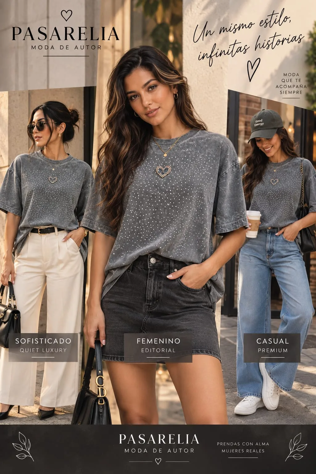 Camiseta gris Origen — foto 2