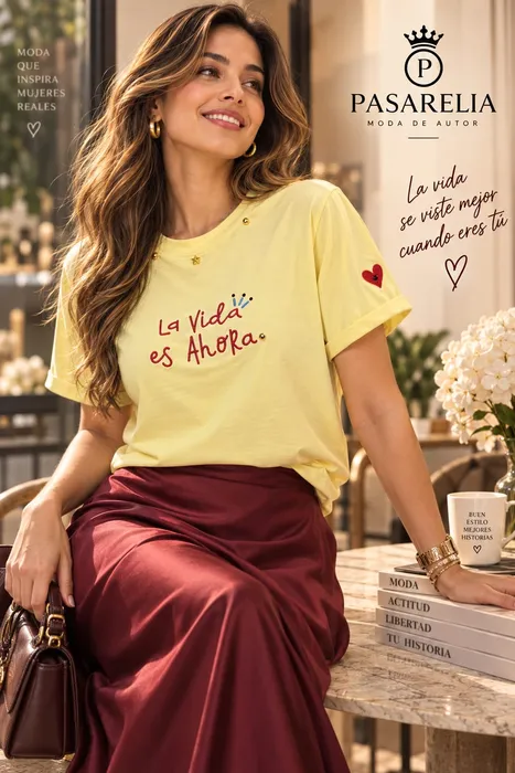 Camiseta la vida es Ahora