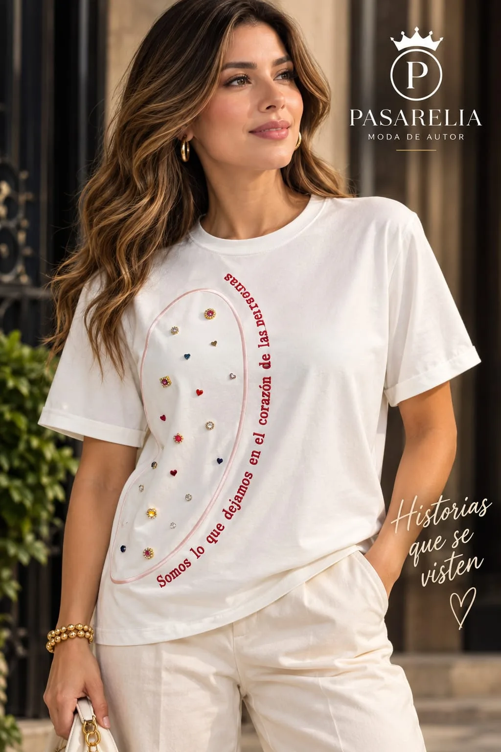 Camiseta medio corazón — foto 5