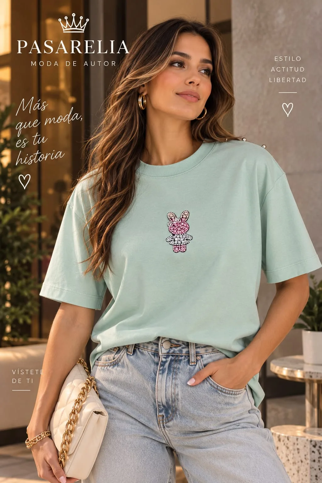 Camiseta Mint rabbit — foto 4