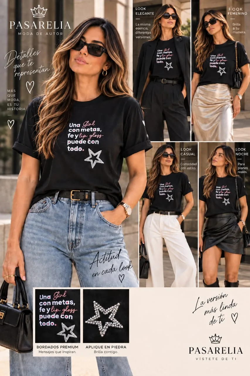 Camiseta Negra con estrella — foto 3