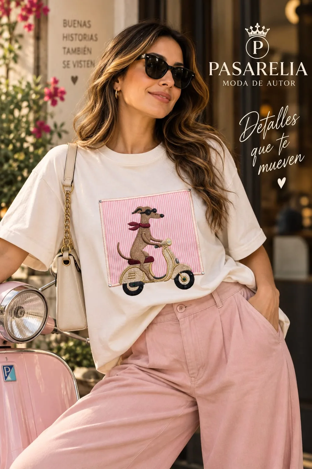 Camiseta perro motociclista — foto 4